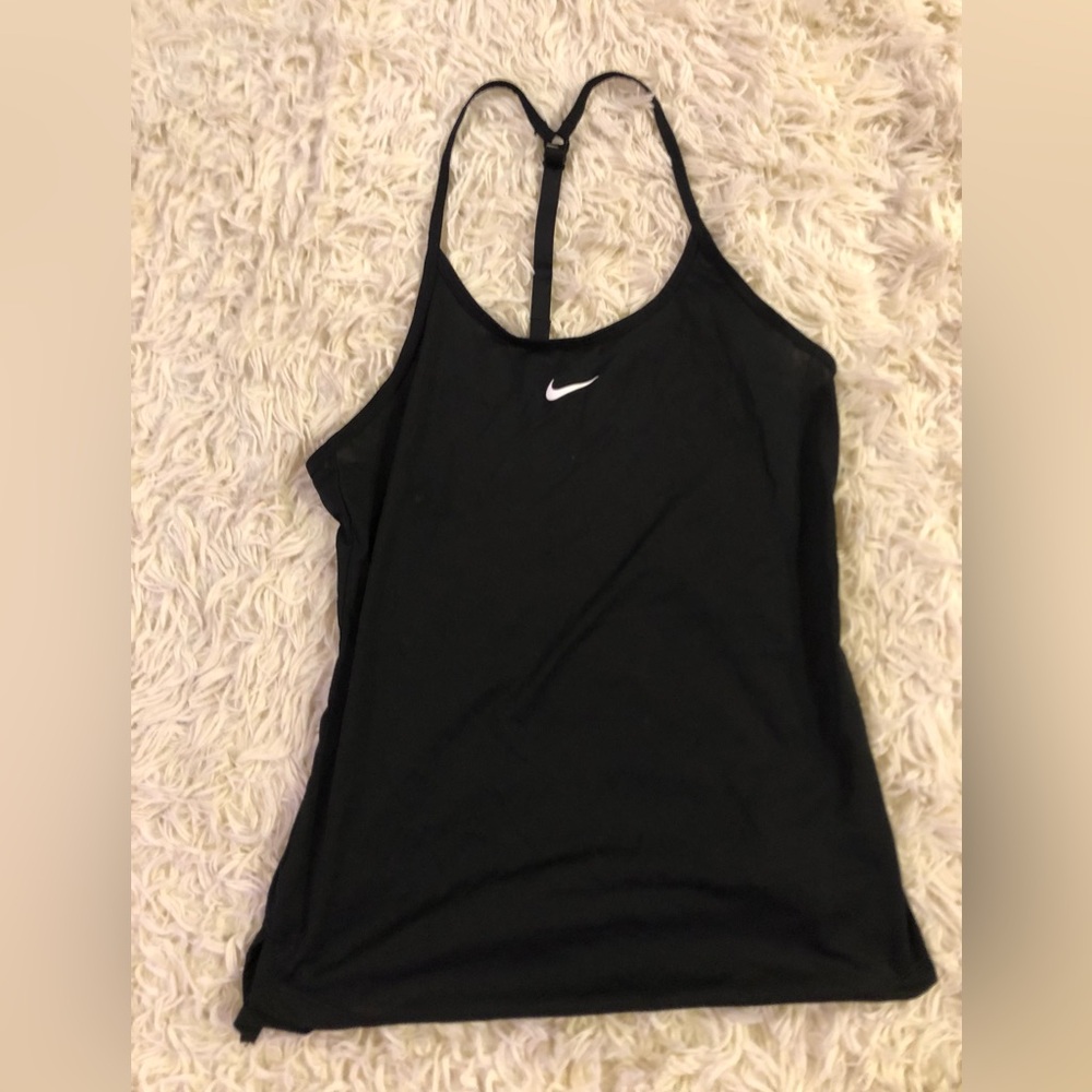 Nike Women's Black Racerback Tank Top